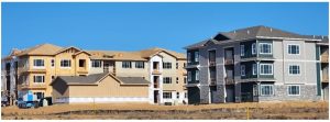 Photo of Promontory Apartments under construction