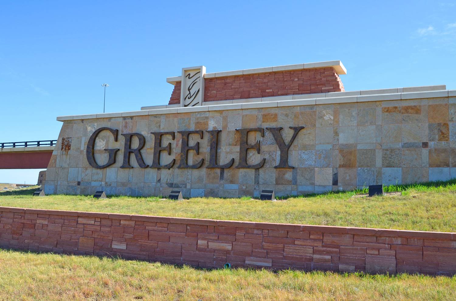 Greeley highway sign